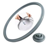 Set di guarnizioni per pentola a pressione, 22 cm, compatibili con WMF Perfect - guarnizione di ricambio per pentola a pressione 3 l/4,5 l/6,5 l/8,5 l, adatto per Silit Sicomatic