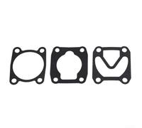 Set di guarnizioni per piastra valvola 3 in 1, set di rondelle per compressore d'aria, testa cilindrica, base in materiale plastico per un uso affidabile (B)