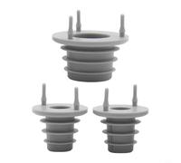 Set di guarnizioni per Roborock O35, S8 Pro, S7 MaxV e 3 guarnizioni di ricambio in gomma per robot aspirapolvere spazzola principale, 1 grande +