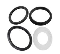 Set di guarnizioni per sollevatore, Bassin, tubo di scarico e scarico, 4 pezzi, compatibili con Geberit 244.244.00.1 241.868.00.1 362.771.00.1 387.282.00.1