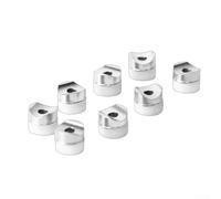 Set di guarnizioni per ugelli a spruzzo airless, 8 pezzi, parti di ricambio in alluminio per punte per spruzzatore di vernice, accessori di tenuta per fai da te e uso professionale