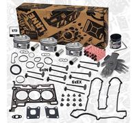 Set Guarnizioni Testata Cilindro +Viti +Pistone +Valvola Ford 1,0 CM5G6505FA