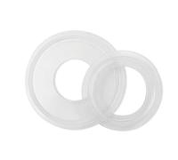 Set di guarnizioni Tri-Clamp in silicone da 3 pezzi - Anello di tenuta for uso alimentare (1,5" 2" 2,5" 3" 3,5" 4")(89mm x 106mm)