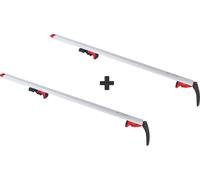 Set di guide Clamp N Cut 2 x 90 cm small silver