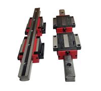 Set di guide di taglio lineari, Guida lineare HGR30 1500-1550 mm con HGH30CA HGW30CC 2 binari 4 blocchi(Hgh30ca,1550mm)