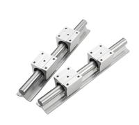 Set di guide di taglio lineari, Guida lineare SBR16 2 pezzi e blocco cuscinetto SBR16UU 4 pezzi, 250-1500 mm, for CNC(1100mm)