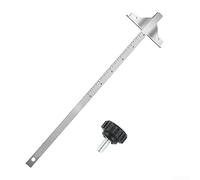Set di guide e manopole in metallo di ricambio per sega circolare DC310 DCS391B, compatibile con 396992-02 381091-00, progettato per supportare linee di taglio pulite e dritte