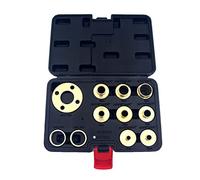 Set di guide for router metrico Premium Set di guide for router in ottone con kit di boccole di guida for adattatore dado di bloccaggio 11 pezzi/set