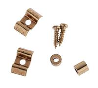 Set di guide per chitarra elettrica a rullo per chitarra elettrica, colore oro