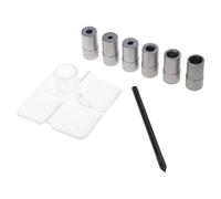 Set di guide professionali per trapano da 4/5/6/8/10/12 m, boccole per foratura precisa Pocket Hole Jig Lavorazione del legno Posizionatore Locator Kit guida trapano per la lavorazione del legno