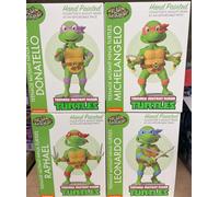 Set Di Headknockers Di NECA TMNT Raphael, Donatello, Leonardo, Michelangelo Di 4