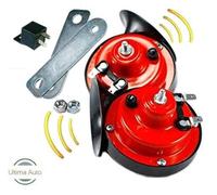 Set Di Horn A Due Toni Snail 12V Per VW TRANSPORTER T4 T5 CADDY CRAFTER + Relè