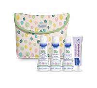 Set di igiene Mustela Bebé Neceser Lunares Lote 5 Pezzi