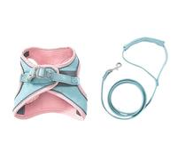 Set di imbracatura e guinzagli per gatti a prova di fuga, set di imbracatura e guinzagli per gatti | Imbracatura per gattini con gilet per gatti di servizio,Imbracatura per gilet per gatti