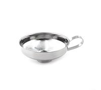 Set di imbuto per inscatolamento in acciaio inox, a bocca larga, per uso alimentare, per barattoli, oli, liquidi e solidi, utensile da cucina con manico, lavabile in lavastoviglie, 2 dimensioni