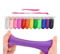 Set di impasti per bambini, pasta da modellare, multicolore, per bambini, giocattolo non adesivo, sicuro, per attività fai da te, ragazze, adulti, scuola, casa