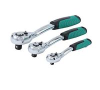 Set di impugnature a cricchetto per denti TOPWAY 72 3 pezzi 1/2 ", 3/8" e 1/4 "