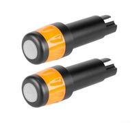 Set di impugnature in silicone con asta di prolunga e luce LED per Ninebot per scooter elettrico Max G30 ES, accessori antiscivolo per una maggiore stabilità e visibilità di notte, robusti (D)