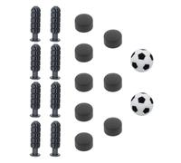 Set Di Impugnature Per Calcio Balilla - Maniglie Da Calcio Dentate Da 190 G