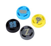 Set di impugnature per levette analogiche Super Control Feelings, cappucci in silicone con struttura ergonomica e superficie resistente al sudore,