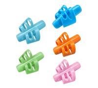Set di impugnature per matita - Impugnatura per penna per bambini | 5 impugnature per matite per bambini, presa cava di ventilazione, strumenti di presa in per la scrittura, correzione della