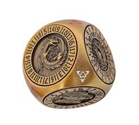 Set di in metallo | Set di spinner in metallo con 6 lati | per giochi da tavolo portatili per l'intrattenimento concorso libero Home Bar uso