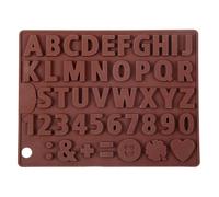 Set Di In Silicone Con Lettere | Tagliapasta Biscotti Per Torta Fondente ? Versatili Per Torte Al Cioccolato E Fondente | Pieghevoli Per Dolci Con Lettere E Numeri Per Biscotti