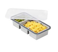 Set di in silicone riutilizzabili, per cubetti di ghiaccio trasparenti, antiaderenti, per cocktail, whisky, cibo, cucina, famiglia, facile da sformare