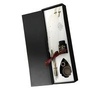 Set di inchiostro e penna | Cancelleria scolastica vintage - Penne da immersione per principianti - Per Scrittori Autori Lettori Pittori Studenti Insegnanti Artisti Collezionisti Cum