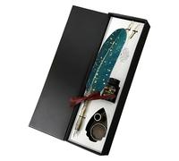 Set di Inchiostro e Penna - Cancelleria Scuola Vintage,Penne da Immersione per Principianti - Per Scrittori Artisti Studenti Insegnanti E Appassionati Di Scrittura Creativa E Regalo