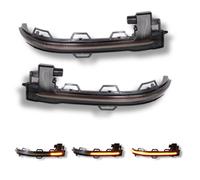 Set Di Indicatori A Specchio LED Dinamici Per BMW X5 F15 F85 14- Coppia Nera