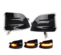 Set Di Indicatori A Specchio LED Dinamici Per Ford Focus C Max 03-07 Nero Coppia