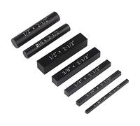 Set di indicatori di altezza for blocchi di installazione, 7 barre di installazione in alluminio di precisione for accessori for router e seghe da tavolo Installazione for la lavorazione del legno