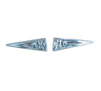 Set di indicatori di direzione laterali compatibile con Renault Megane II 2002-2008 - Trasparente