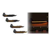 SET DI INDICATORI PER SPECCHIETTI A LED DESIGN LATERALI AUDI A1 10-18 - LID10418