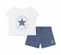 Set di Indumenti Converse Cnvg Boxy Tee Azzurro