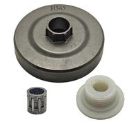 Set di ingranaggi a vite senza fine con cuscinetto a tamburo della frizione for HU = SQVARNA 357 359 350 351 353 357XP 346XP for parti motosega Jonsered 2150 2152 503980002