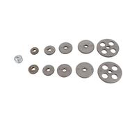 Set di ingranaggi del tornio 11 pcs ruota puleggia T80 T60 T50 T40 T35 T30 Kit per il taglio dell'officina