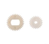 Set di ingranaggi di trasmissione per mulinelli ZEORSHIS Baitcasting con mandrino e ingranaggi in plastica per tre generazioni di compatibilità (ingranaggi grandi e piccoli)