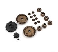Set di ingranaggi in metallo per auto RC, 1 pezzo, per WLtoys A959 A979 A959-B A979-B A949-23/24, aggiornamento differenziale, azionamento liscio, kit ingranaggi, costruzione hobby (A)