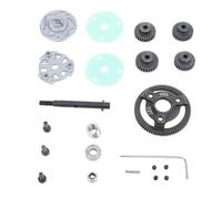 Set di ingranaggi in metallo per auto RC Slash 2WD 1/10, ingranaggio grande a 72 denti con pignone motore da 27T, 28T, 29T e 30T, kit di viti.