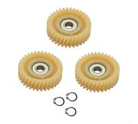 Set di ingranaggi per bici elettrica da 500 W a denti obliqui senza spazzole con motore brushless con denti 35T angolo a spirale 12,5 gradi PA66 materiale