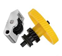 Set di ingranaggi per estrusore in acciaio temprato per stampante 3D Bambu Lab P2S, azionamento di precisione per TPU per Pla ABS per fibra di carbonio Petg, ingranaggio resistente all'usura con