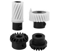 Set di ingranaggi per macchina da cucire da 4 pezzi kit di ingranaggi per macchina da cucire in plastica set di ingranaggi per trasmissione a gancio set di ingranaggi per griffa di trasporto per macch