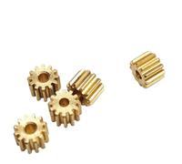 Set di ingranaggi pignone, Confezione da 5 ingranaggi pignone motore in ottone 0,2 M 20T 4, mm OD, di spessore for più dimensioni(1mm tight fit)