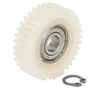 Set di ingranaggi planetari per mozzo elettrico per bicicletta, 36 denti con cuscinetti 608, struttura in nylon e acciaio, dimensioni 38 x 38 x 10 mm, per una guida fluida (bianco)