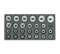 Set Inserti per Chiave a Bussola 1/2, 6-kant, IN 1/3 Es-Modul GEDORE