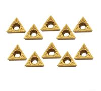 Set di inserti in carburo TCMT16T304 10 pezzi per 12 tornio utensile con caratteristiche di tolleranza elevata