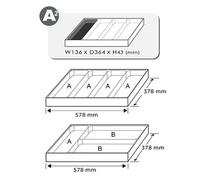 Set di inserti in plastica GAAT0805 TOPTUL
