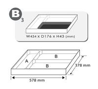 Set di inserti in plastica GCAT0801 TOPTUL